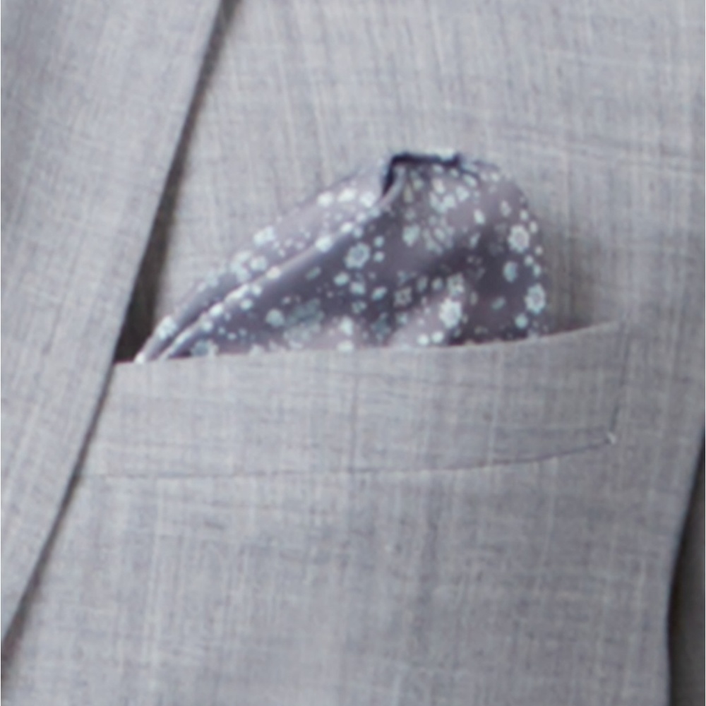 Flash Sale! Bar III Men's $425 Slim Fit Blazer Grey - Picture 4 of 5